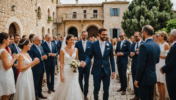 Cérémonie de mariage pouilles : le guide pour des noces italiennes inoubliables